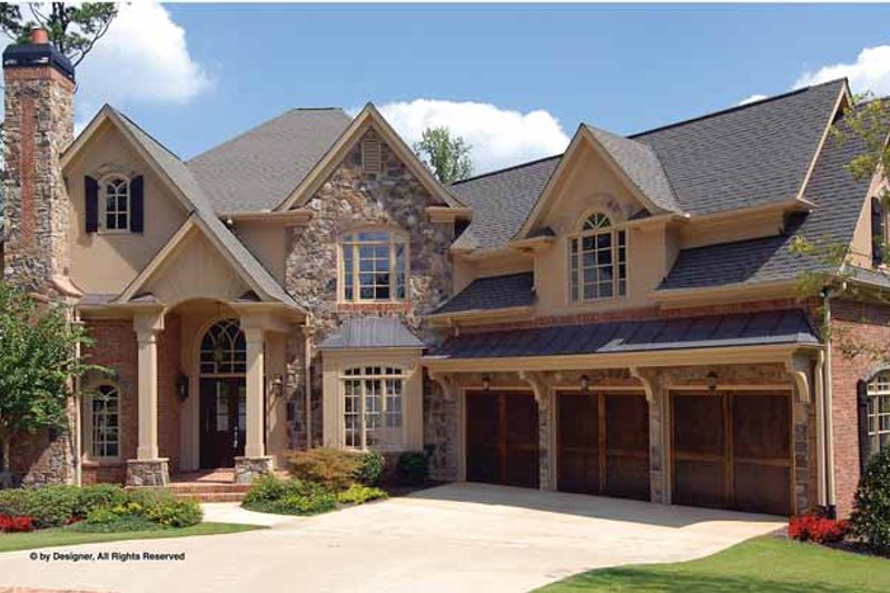Home Plan - Traditional Exterior - Front Elevation Plan #54-339