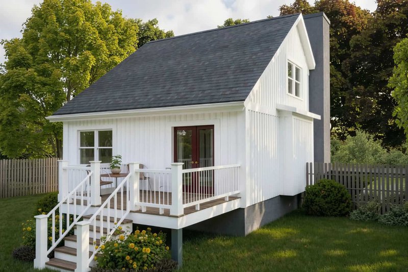 House Blueprint - Exterior - Other Elevation for Farmhouse House Plan #79-332 - 3 bed, 2.5 bath