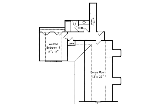 Floor Plan - Other Floor for Country House Plan #927-287 - 3 bed, 2.5 bath