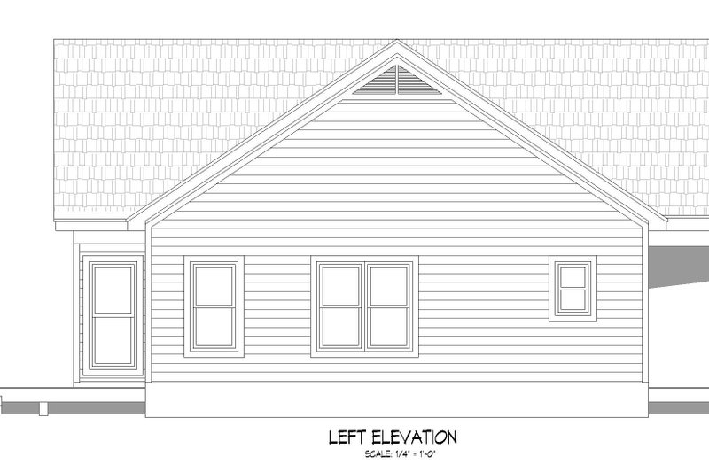 Home Plan - Exterior - Other Elevation for Traditional House Plan #932-406 - 2 bed, 2 bath