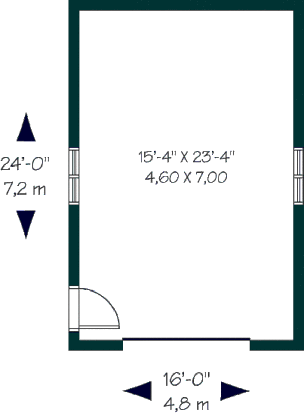 Home Plan - Traditional Floor Plan - Main Floor Plan #23-2188