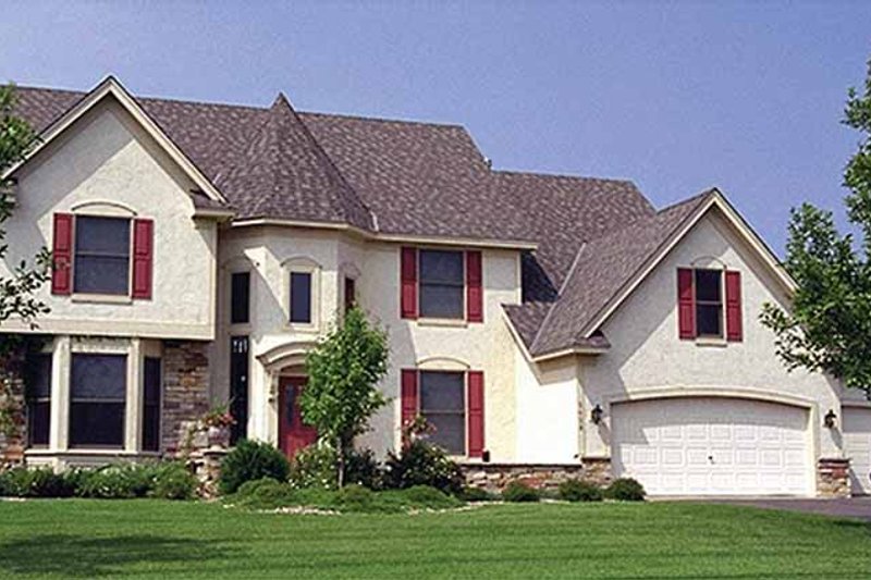 Home Plan - Country Exterior - Front Elevation Plan #51-899