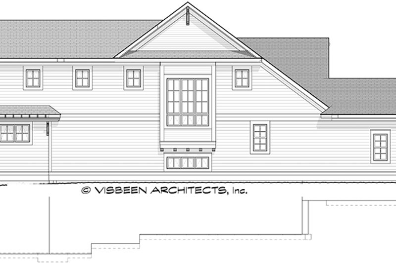 Architectural House Design - Exterior - Other Elevation 1 for Traditional House Plan #928-286 - 3 bed, 3 bath