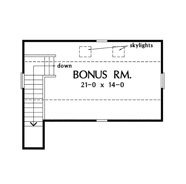 Architectural House Design - Country Floor Plan - Other Floor Plan #929-961
