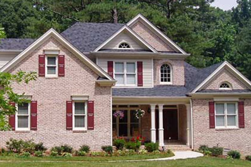 Dream House Plan - Exterior - Front Elevation 4 for Colonial House Plan #927-606 - 3 bed, 2.5 bath