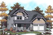 Bungalow Style House Plan - 4 Beds 4.5 Baths 2587 Sq/Ft Plan #70-953 