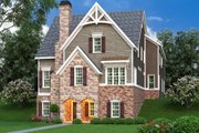Traditional Style House Plan - 5 Beds 5 Baths 4407 Sq/Ft Plan #419-234 