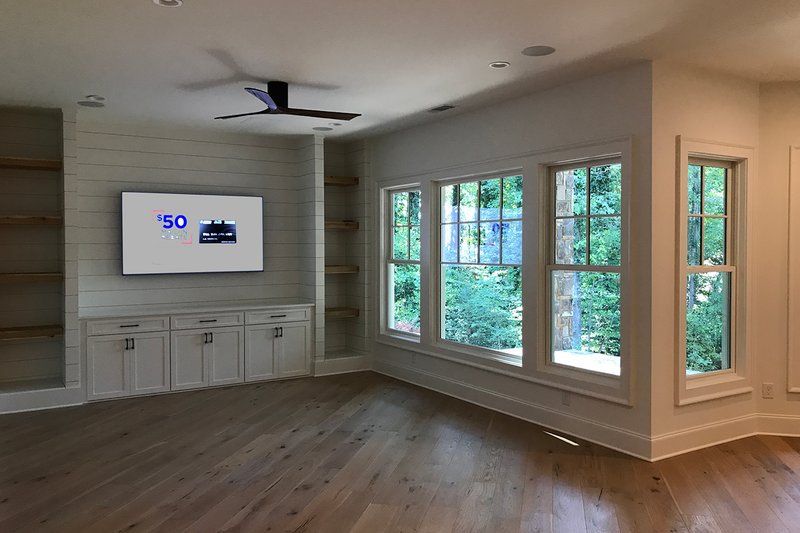 House Plan Design - Opt.Basement Media Room