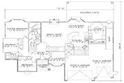 Traditional Style House Plan - 6 Beds 3.5 Baths 2056 Sq/Ft Plan #5-260 
