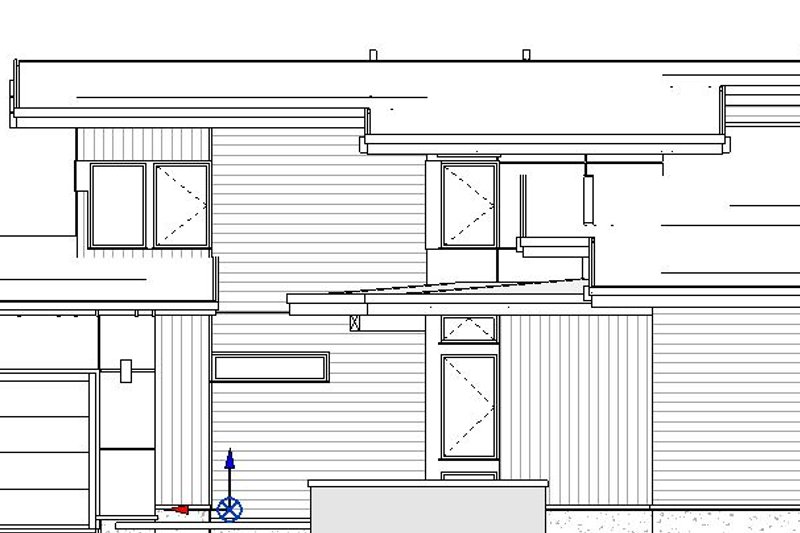 Architectural House Design - Exterior - Other Elevation 6 for Modern House Plan #895-172 - 4 bed, 2.5 bath