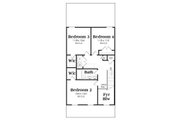 Southern Style House Plan - 4 Beds 2.5 Baths 2018 Sq/Ft Plan #419-238 