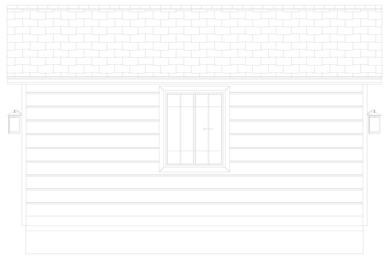 Dream House Plan - Exterior - Other Elevation 2 for Traditional House Plan #1060-161, 0 bath