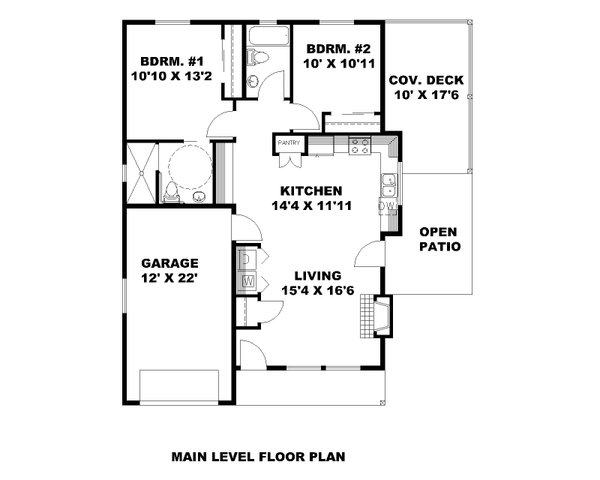 Dream House Plan - Farmhouse Floor Plan - Main Floor Plan #117-949