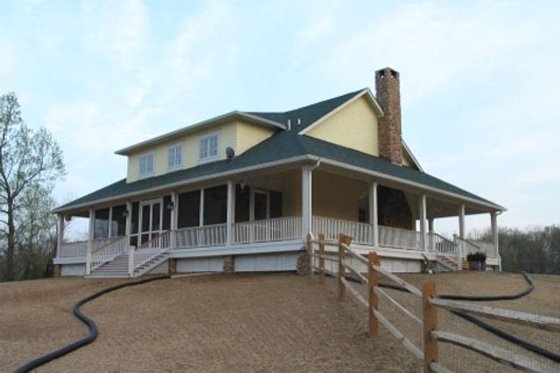 Exterior - Other Elevation for Country House Plan #81-1410 - 3 bed, 2.5 bath