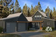 Barndominium Style House Plan - 3 Beds 2 Baths 1639 Sq/Ft Plan #895-108 