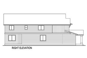 Exterior - Other Elevation 1 for Craftsman House Plan #569-60 - 4 bed, 2.5 bath