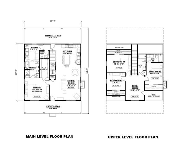 Home Plan - Farmhouse Floor Plan - Main Floor Plan #1117-34