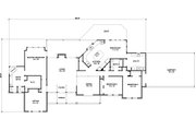Country Style House Plan - 3 Beds 2 Baths 2625 Sq/Ft Plan #140-162 
