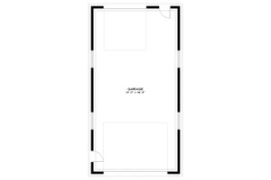 Floor Plan - Main Floor for Traditional House Plan #1060-88, 0 bath