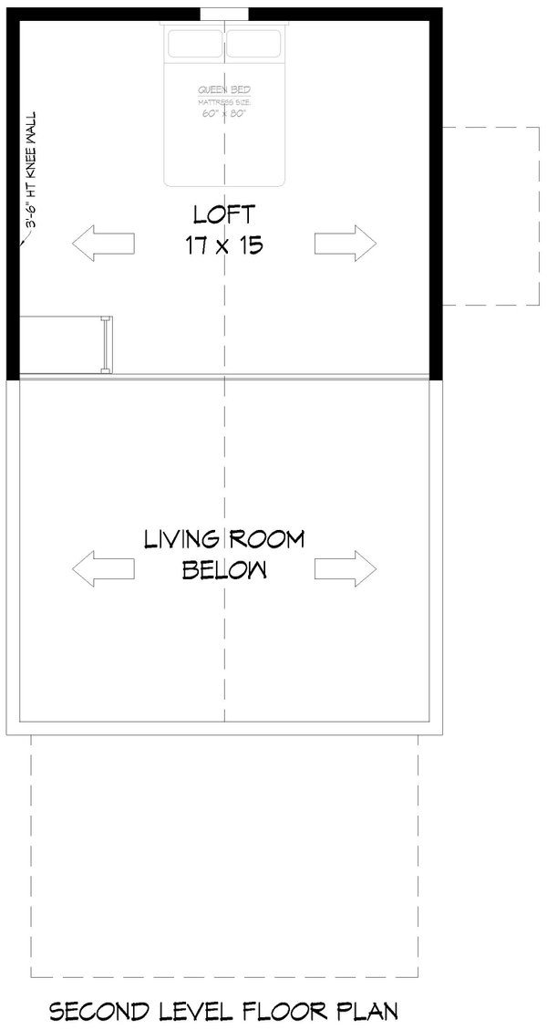 House Blueprint - Contemporary Floor Plan - Upper Floor Plan #932-1126