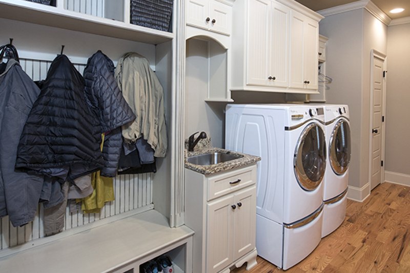 House Design - Interior - Laundry for Traditional House Plan #929-924 - 3 bed, 2 bath