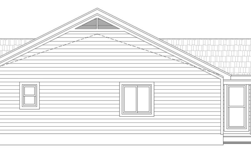 Dream House Plan - Exterior - Other Elevation 1 for Country House Plan #932-61 - 2 bed, 2 bath