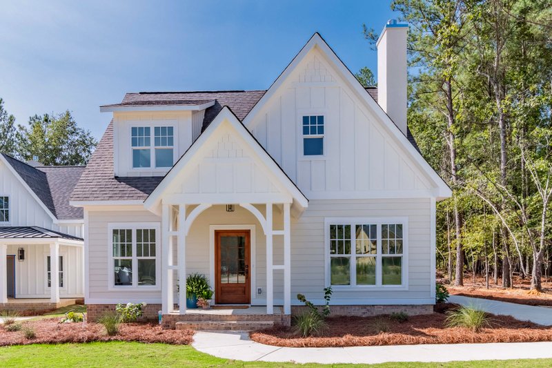 Home Plan - Exterior - Front Elevation 3 for Farmhouse House Plan #461-114 - 5 bed, 3 bath