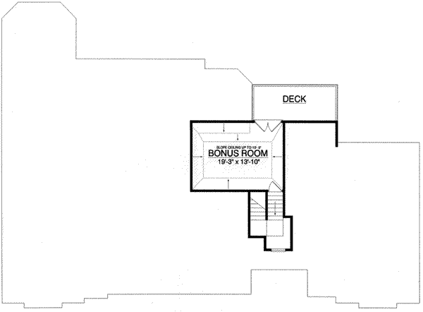 Architectural House Design - Southern Floor Plan - Other Floor Plan #40-369