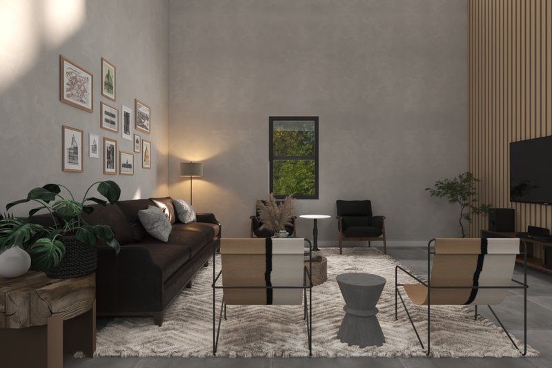 House Plan Design - Interior - Other 14 for Barndominium House Plan #1070-173 - 2 bed, 1 bath