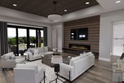 Farmhouse Style House Plan - 3 Beds 2.5 Baths 2137 Sq/Ft Plan #51-1217 