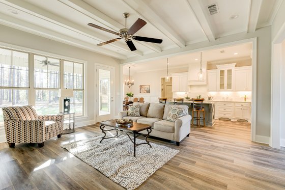 Interior - Family Room 2 for Traditional House Plan #430-228 - 4 bed, 2 bath