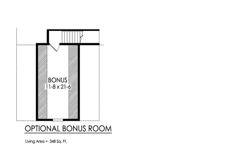 Dream House Plan - Optional Bonus Level