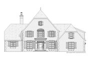 European Style House Plan - 4 Beds 3.5 Baths 3051 Sq/Ft Plan #901-34 