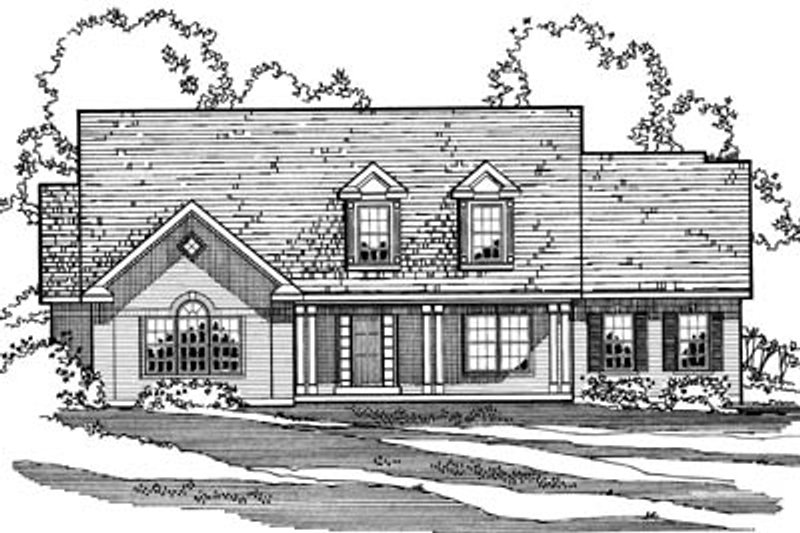 Traditional Style House Plan - 3 Beds 3.5 Baths 3953 Sq/Ft Plan #31-133