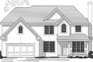 Traditional Exterior - Front Elevation Plan #67-751