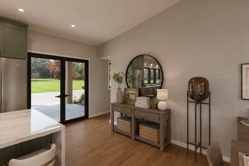 Home Plan - Interior - Entry for Modern House Plan #1064-498 - 3 bed, 2 bath