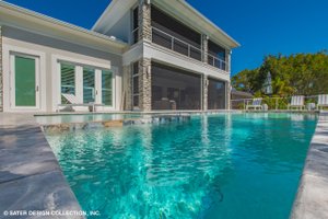 Exterior - Rear Elevation for Modern House Plan #930-519 - 4 bed, 4.5 bath