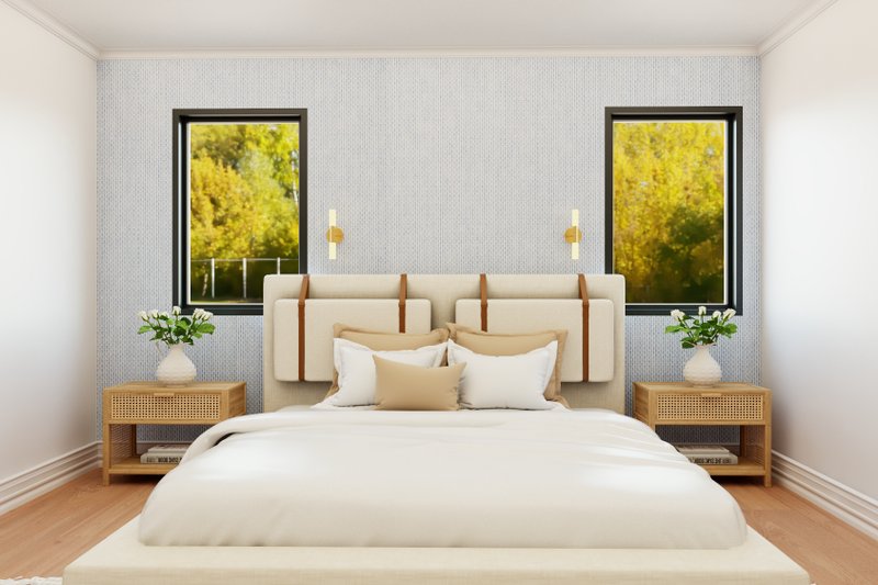 Architectural House Design - Interior - Bedroom for Country House Plan #1064-237 - 4 bed, 3 bath