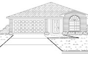 Traditional Style House Plan - 3 Beds 2 Baths 1356 Sq/Ft Plan #84-303 