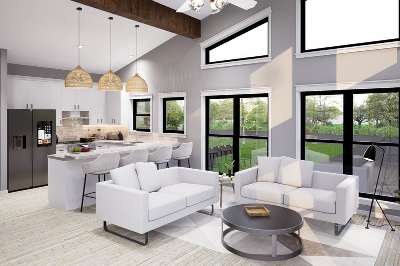 Dream House Plan - Interior - Kitchen 1 for Country House Plan #932-380 - 1 bed, 1 bath