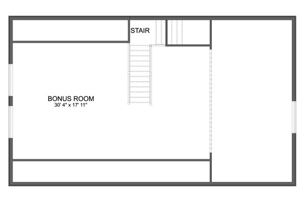 Dream House Plan - Cabin Floor Plan - Upper Floor Plan #1060-419