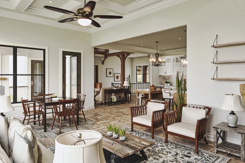 Dream House Plan - Interior - Other for Craftsman House Plan #54-585 - 3 bed, 3.5 bath