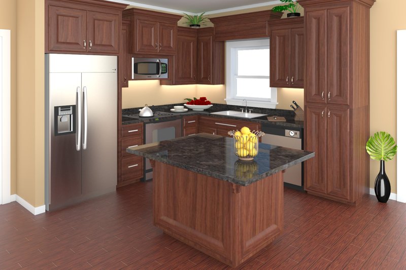 Dream House Plan - Interior - Kitchen for Craftsman House Plan #21-364 - 3 bed, 2 bath