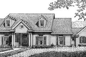 Country Exterior - Front Elevation Plan #410-242