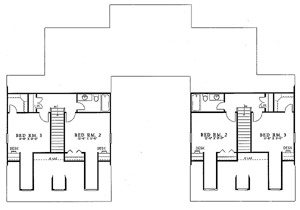 Dream House Plan - Country Floor Plan - Upper Floor Plan #17-2023
