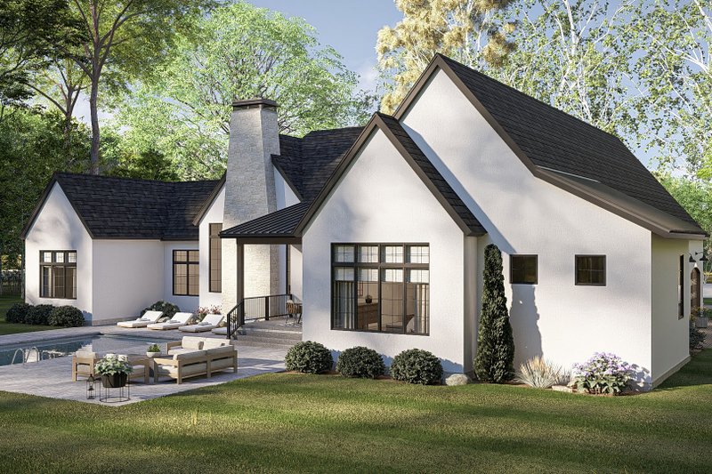 Architectural House Design - Exterior - Other Elevation 1 for Cottage House Plan #455-784 - 3 bed, 2.5 bath
