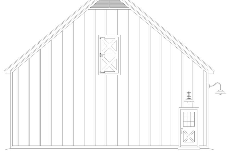 Architectural House Design - Exterior - Other Elevation 1 for Country House Plan #932-595, 0 bath