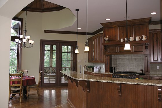 Exterior - Other Elevation 17 for European House Plan #453-90 - 4 bed, 4.5 bath