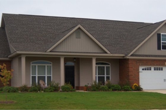 Exterior - Front Elevation House Plan #63-283 - 4 bed, 4 bath