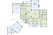 European Style House Plan - 6 Beds 5 Baths 6363 Sq/Ft Plan #17-2505 